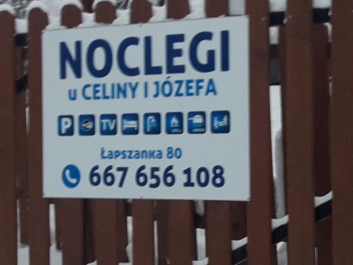 Noclegi U Celiny I Jozefa Lapszanka ภายนอก รูปภาพ